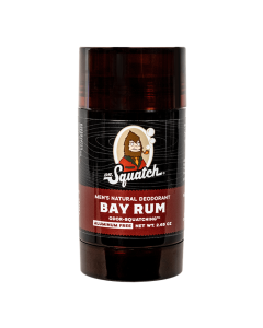 Dr. Squatch Bay Rum Deodorant Stick - Front view