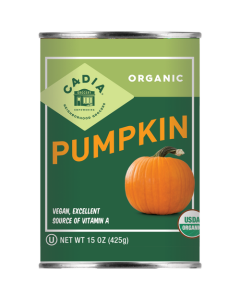 Cadia Organic Pumpkin, 15 oz.