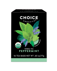 Choice Organic Peppermint Tea