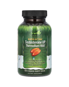 Irwin Naturals Rapid Acting Testosterone UP ThermoBurn-MAX - Front view