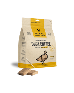 Vital Essentials Duck Entree Mini Patties Dog Food - Front view