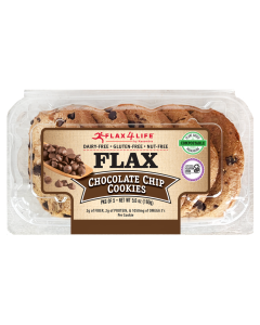 Flax4Life Chocolate Chip Cookies - Front view