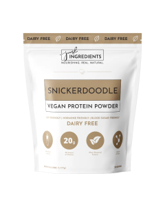 Just Ingredients Vegan Snickerdoodle Protein Powder - Front view