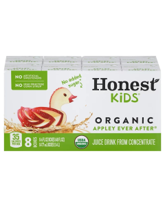 Honest Kids Juice Drink Organic Apple - Front view