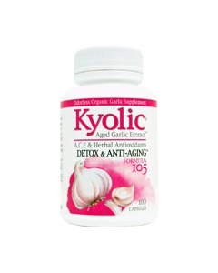 Kyolic Formula 105 Garlic With A,C,E & Selenium, 100 Capsules