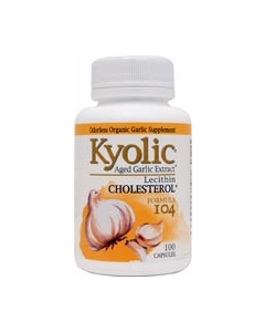 Kyolic Garlic Aged Formula 104 With Lecithin, 100 Capsules