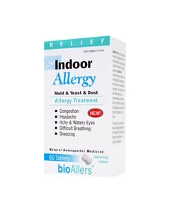 BioAllers Indoor Allergy, 60 Tablets