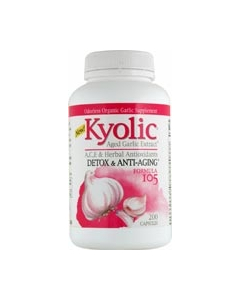 Kyolic Formula 105 Garlic With A,C,E & Selenium, 200 Capsules