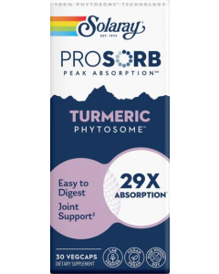 Solaray Prosorb Turmeric Phytosome 29X Absorption - Main Package