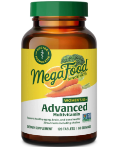 MegaFood Multi for Women 55+ 120 Tablets