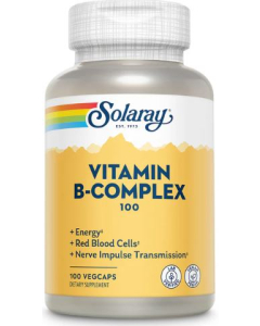 Solaray B-Complex 100, 100 Capsules