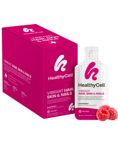 Healthycell Vibrant Hair, Skin & Nails Vitamin Gel Packs - Front view