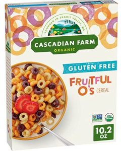 Cascadian Farm Fruitful O's Cereal - Front view