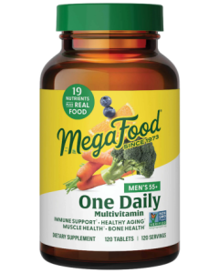 MegaFood Men's 55+ One Daily Multivitamin - Front view