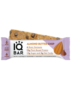 IQBAR Almond Butter Chip Protein Bar