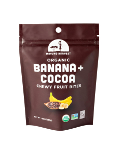 Mavuno Harvest Organic Fruit Bites, Banana & Cocoa