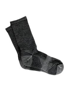 Maggie's Organic Wool Urban Trail Crew Sock, Black Color