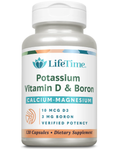 Lifetime Calcium-Magnesium with Potassium, Vitamin D And Boron, 120 Capsules