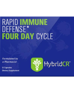 HybridCR Rapid Immune Defense Four Day Cycle, 12 Capsules