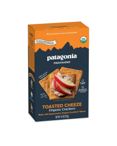 Patagonia Provisions Organic Toasted Cheeze Crackers - Front view