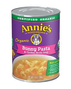 Annie's Organic Bunny Pasta & Chicken Broth Soup, 14 oz.