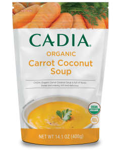 Cadia Organic Carrot Coconut Soup