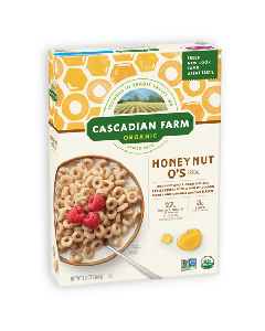 Cascadian Farm Honey Nut O's Cereal