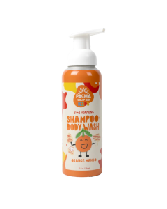 Pacha Soap Co. Kids Orange Mango 2-In-1 Foaming Shampoo & Body Wash - Front view