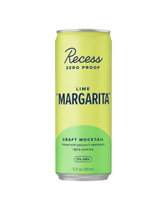 Recess Zero Proof Lime Margarita Mocktail - Front view