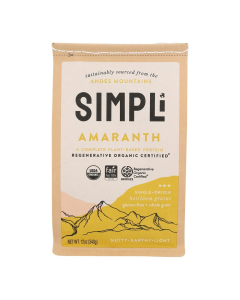 SIMPLi Regenerative Organic Certified Amaranth - Front view