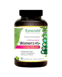 Emerald Women's 45+ 1-Daily, 30 Veg Capsules