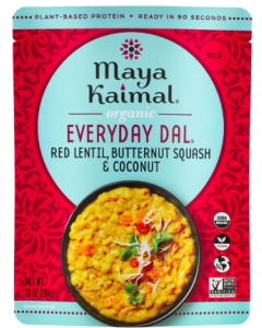 Maya Kaimal Organic Everyday Dal Red Lentils with Butternut Squash - Front view