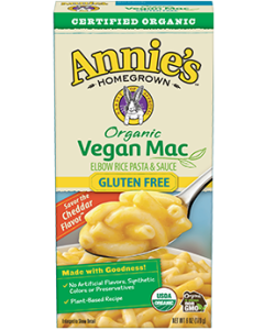 Annie's Organic Gluten Free Vegan Mac, 6 oz.