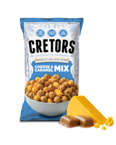 G.H. Cretors Cheese & Caramel Mix Popcorn