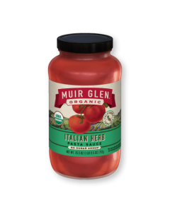 Muir Glen Italian Herb Pasta Sauce - Front view