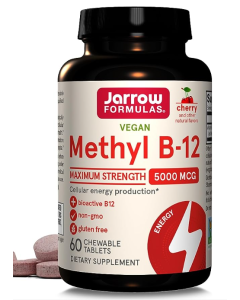 Jarrow Methyl B-12, 60 Cherry Lozenges