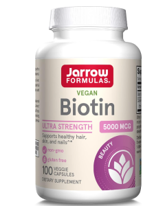 Jarrow Biotin, 100 Capsules