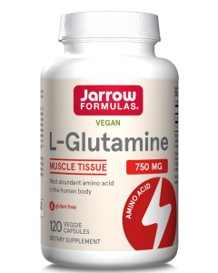 Jarrow L-Glutamine, 120 Capsules