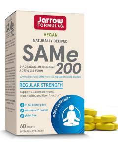 Jarrow SAMe 200, 60 Tablets