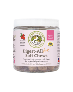 Wholistic Pet Organics Digest All Plus Soft Chews - Front view