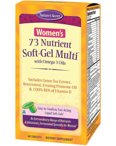 Nature's Secret Women's 73 Nutrient Soft-Gel Multi, 60 Softgels