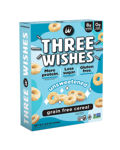 Three Wishes Unsweetened Grain Free Cereal - Front view