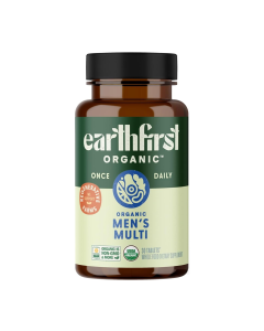 EarthFirst Organic Men's Multi Once Daily - Front view