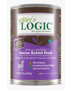 Nature's Logic Canine Rabbit Feast - Main