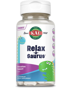 KAL Relax-a-Saurus Grape Flavor, 30 Chewables