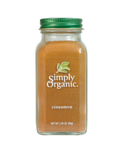 Simply Organic Cinnamon, 2.45 oz.