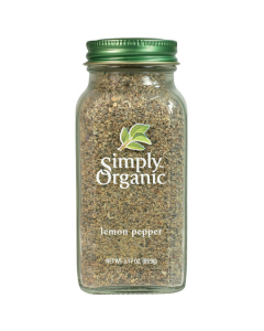 Simply Organic Lemon Pepper, 3.17 oz.