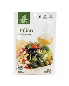 Simply Organic Italian Salad Dressing Mix, 0.7 oz.