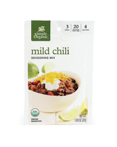 Simply Organic Mild Chili Seasoning Mix