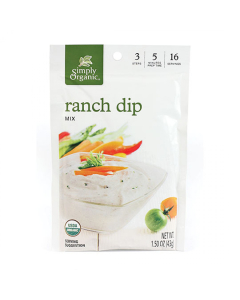 Ranch dip seasoning pack